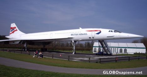 Postcard British Airways: Concorde