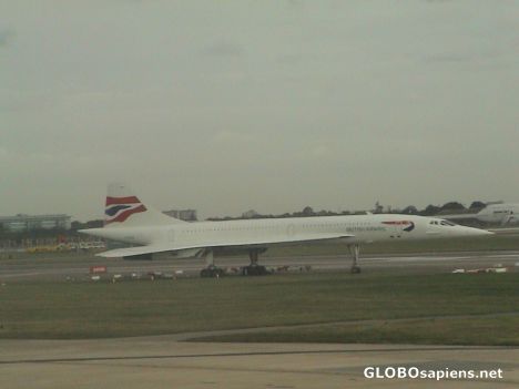 Postcard Concorde