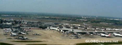 Postcard View of Heathrow Airport 1