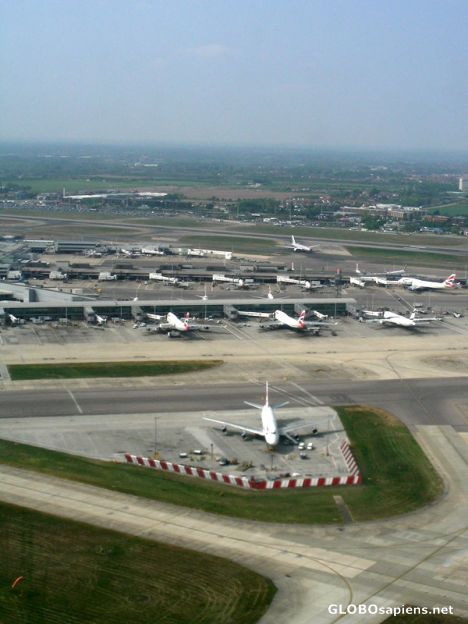 Postcard View of Heathrow Airport 2