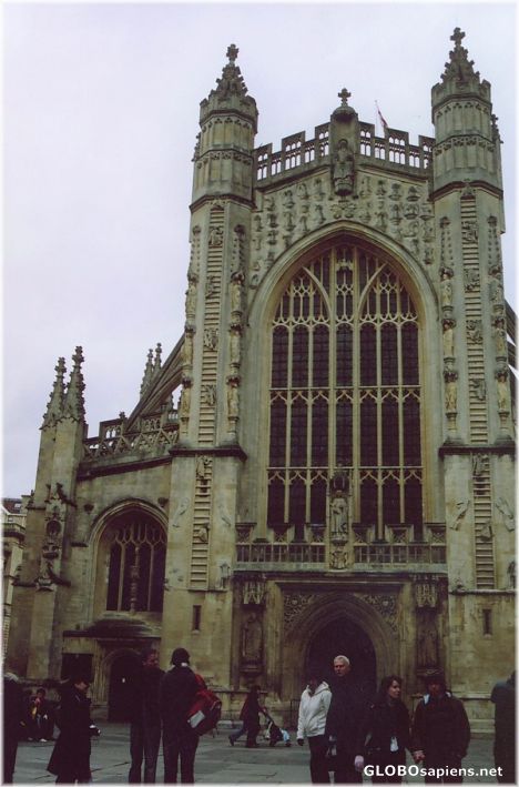 Postcard Bath Abbey