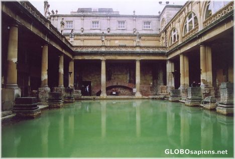 Postcard The Great Bath