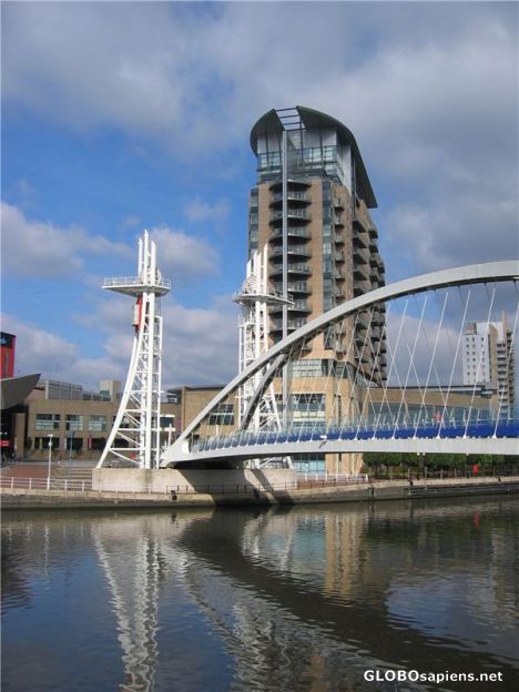 Postcard Manchester-The Lowry