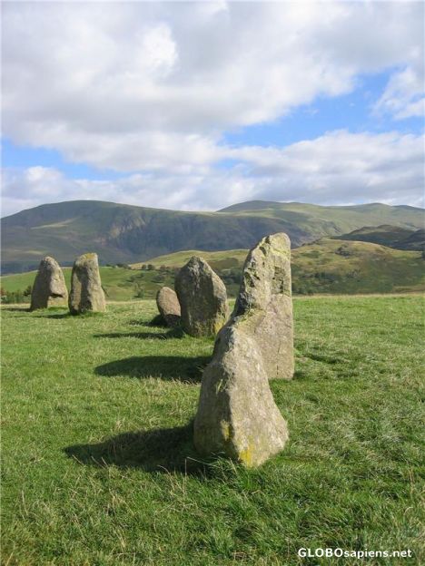 Postcard Castlerigg Stone Circle