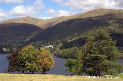 Postcard Autumn Colours in Lake District