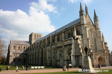 Postcard Winchester Cathedral