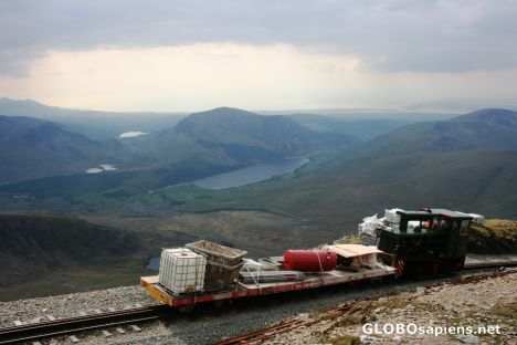 Postcard Snowdon Mountain Railway