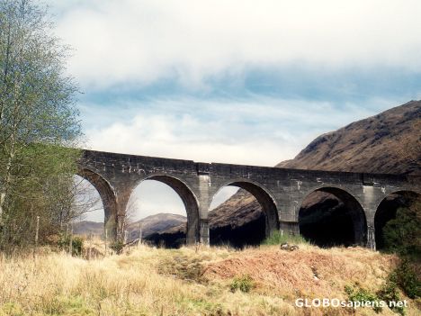 Postcard Harry Potter Bridge in Scotland