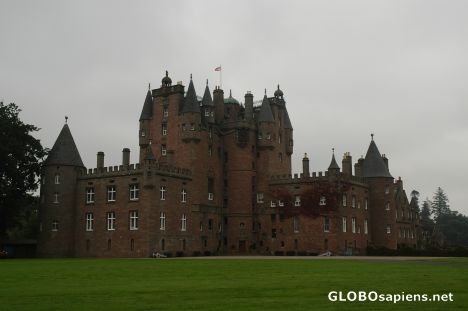 Postcard Glamis Castle, Scotland.