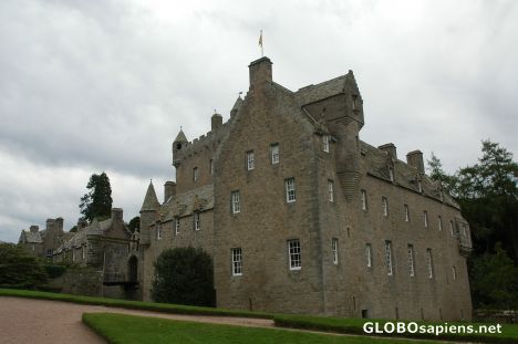Postcard Cawdor Castle, Scotland.