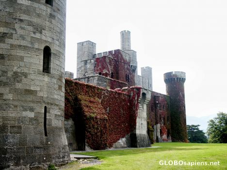 Postcard Penrhyn castle wales
