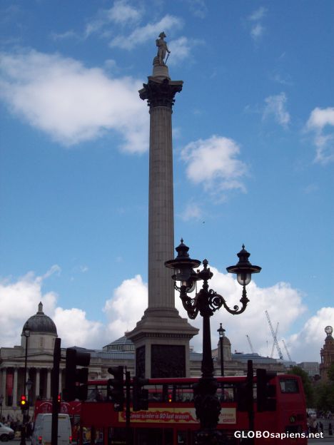 Postcard Trafalgar Square