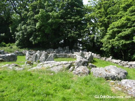 Postcard Din LLigwy - Roman site