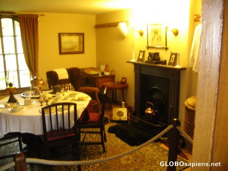 Postcard Cook's sitting room - Penryn Castle
