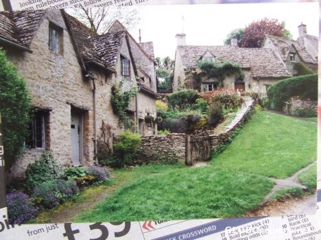 Postcard Real old England