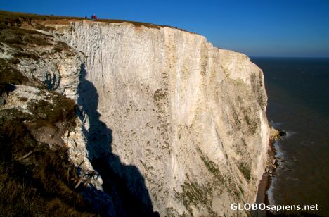 Postcard White Cliffs of Dover (GB) - one of the greatest