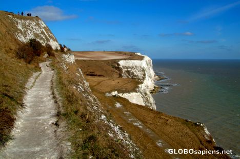 White Cliffs of Dover (GB) - three paths to choose