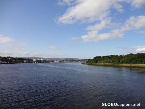 Postcard The Banks Of The Foyle