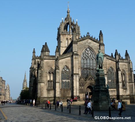 Postcard Edinburgh- St Giles' Cathedral