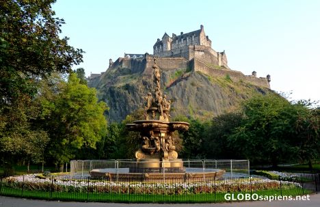 Postcard Edinburgh Castle