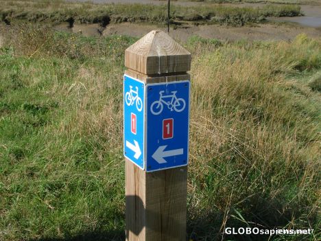 Postcard Cycle route