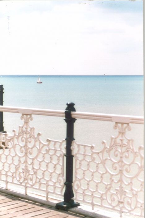 Postcard Brighton beach
