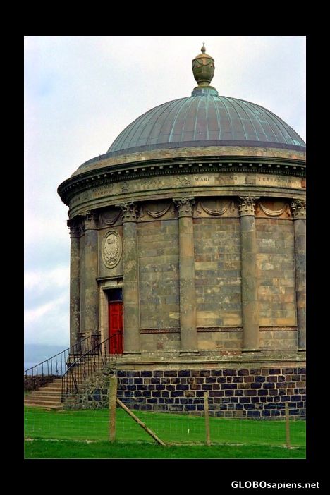 Postcard Mussenden Temple, Northern Ireland