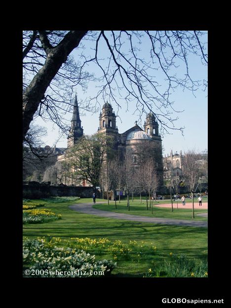 Postcard Prince's St. Park, Edinburgh