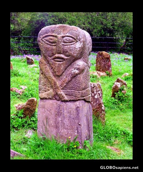 Ancient celtic monument, Northern Ireland