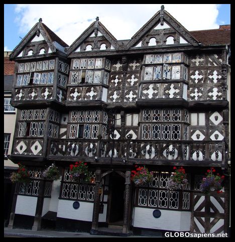 Postcard Feathers Hotel Ludlow