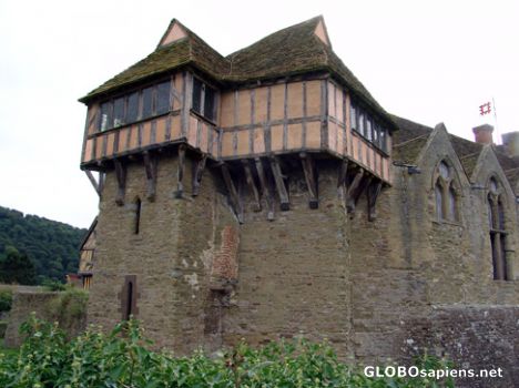 Postcard Stokesay Castle North Tower