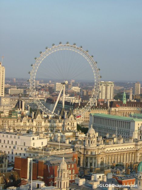 Postcard The London Eye 2