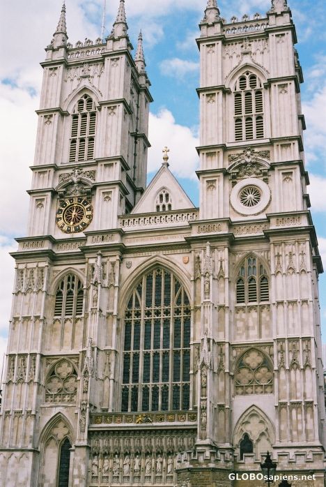 Postcard Westminster Abbey
