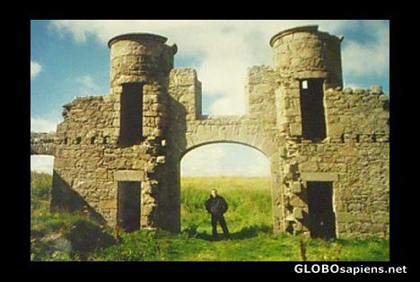 Postcard Slains Castle