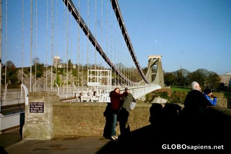 Postcard Clifton Suspension Bridge
