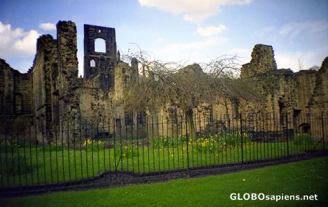 Postcard Ruin of the Refectory, Kirkstall Abbey