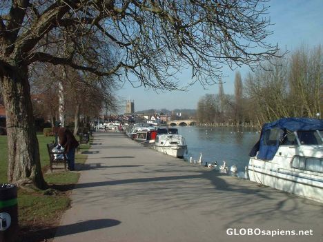 Postcard Henley on Thames near Oxford
