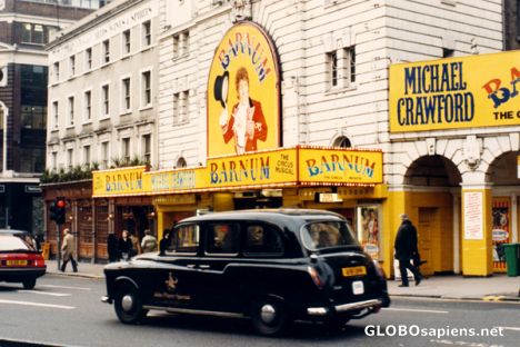 Postcard London Theater