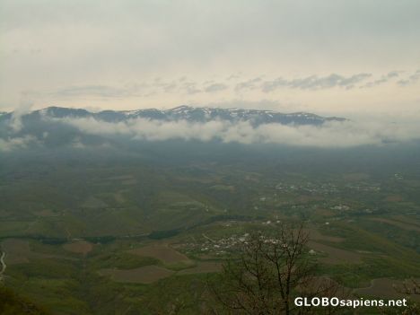 Postcard Panorama from Mt Ayu-dag