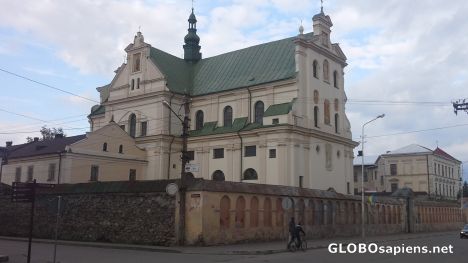 Postcard Church in Zhovkva