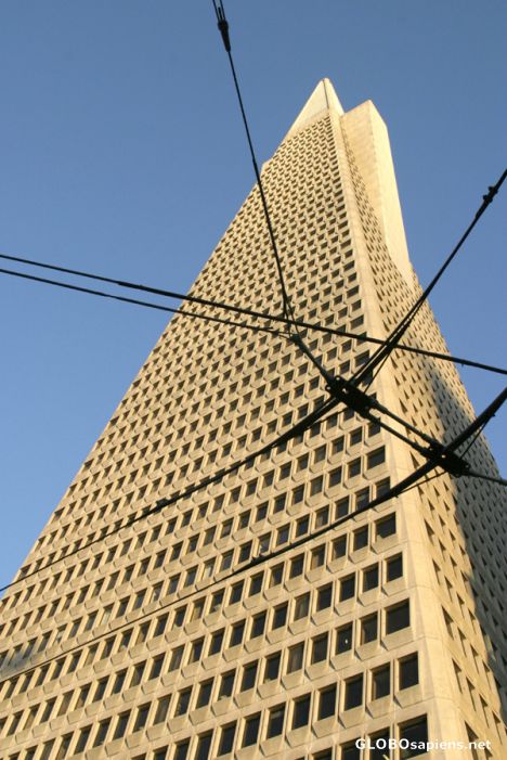 Postcard TransAmerica Tower, San Francisco, California