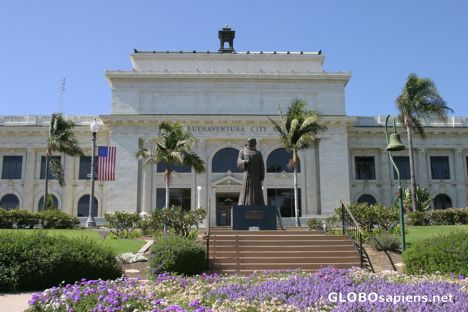 Postcard Ventura City Hall