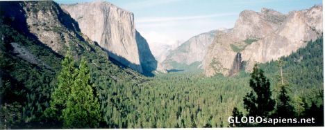 Postcard Half Dome in Yosemite National Park