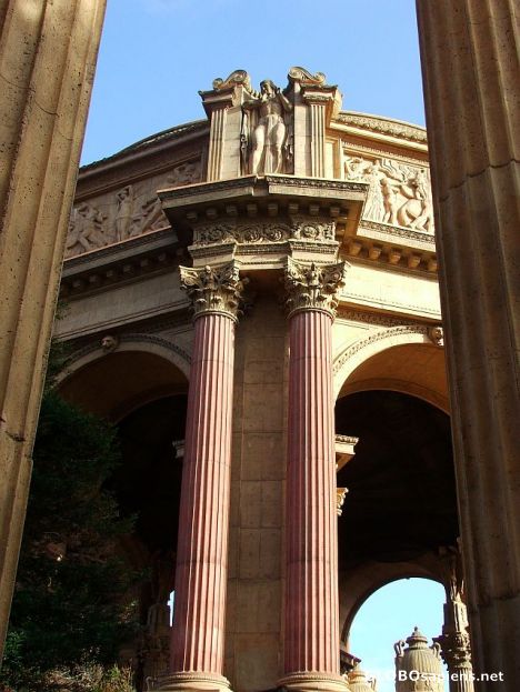 Postcard Rotunda and columns