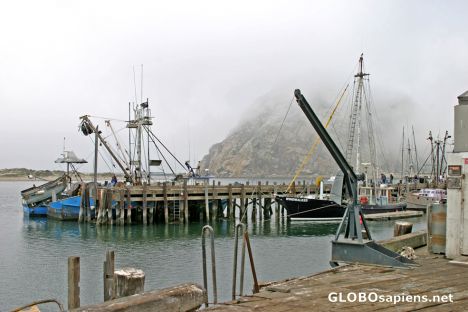 Postcard Morro Bay - California: The fishing port