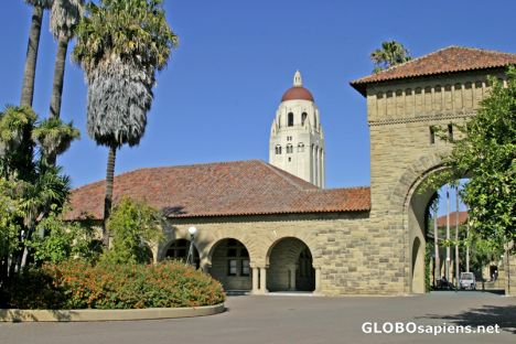 Postcard San Francisco: Stanford University
