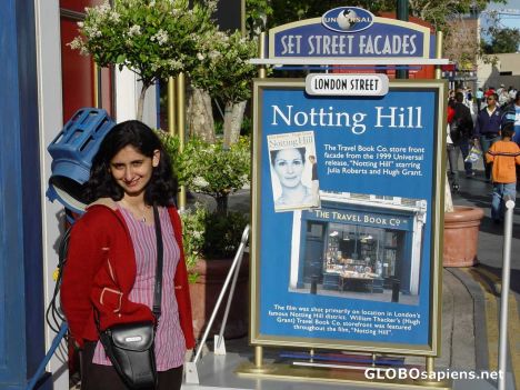 Postcard Nothing Hills street
