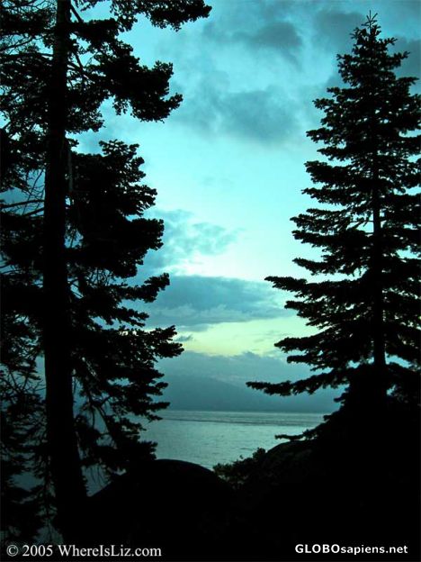 Postcard Sunrise, Lake Tahoe