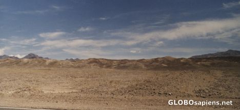 Postcard Landscape in Death Valley
