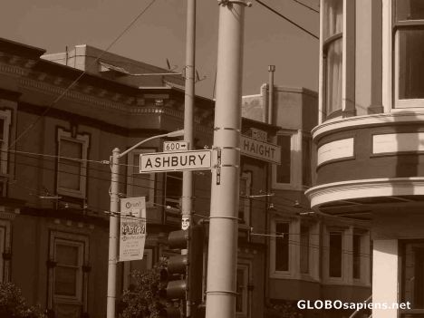 Postcard The Corner of Haight and Asbury